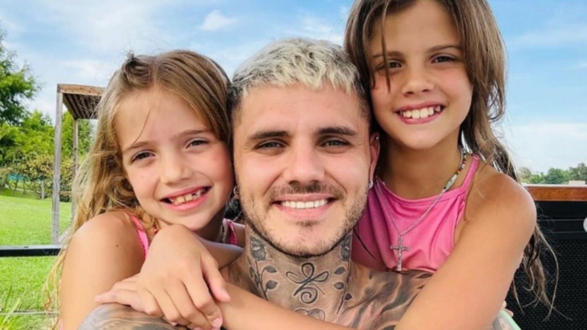 Mauro Icardi logra reencontrarse con sus hijas tras fallo judicial contra Wanda Nara